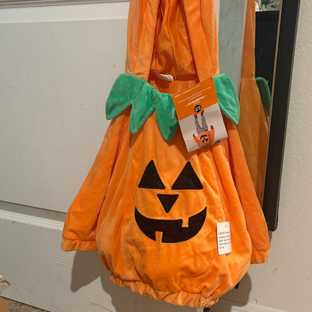 Pumpkin Halloween Costume 12-18mths